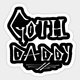 Goth Daddy Sticker